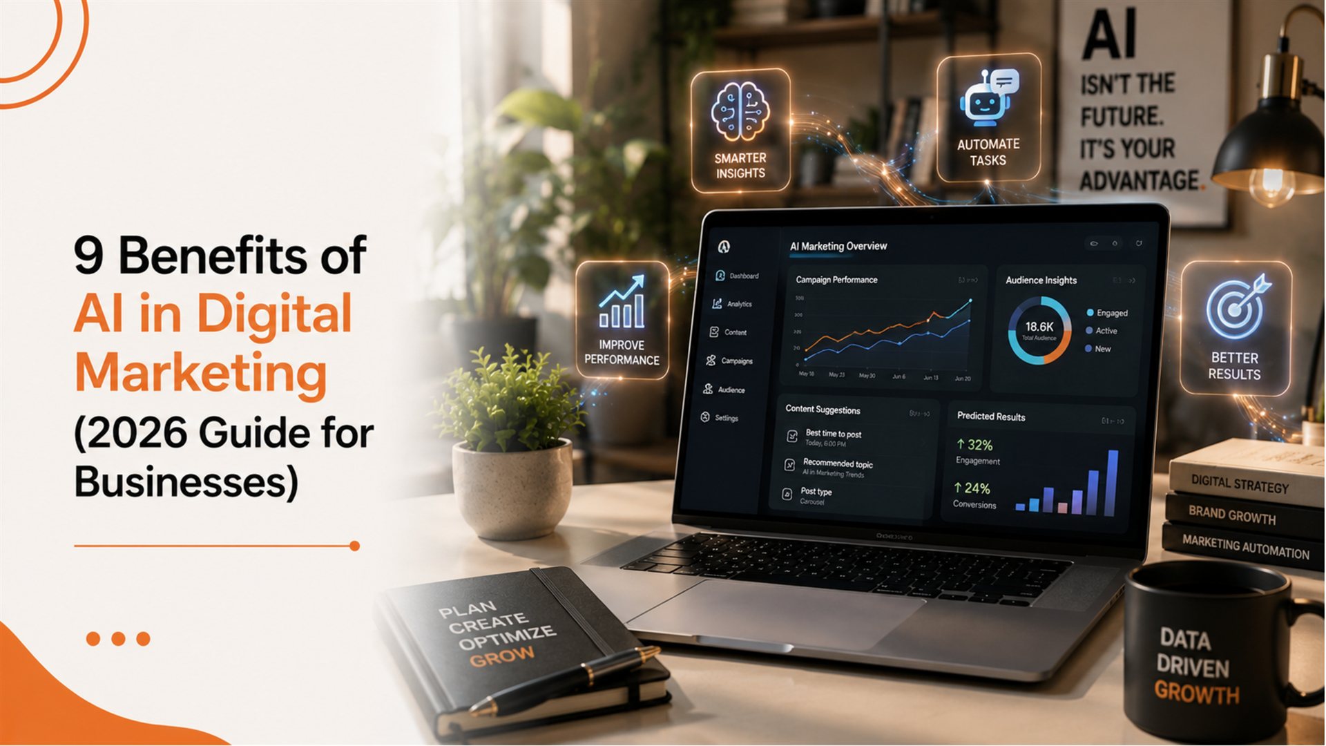 9 Benefits of AI in Digital Marketing (2026 Guide for Businesses)