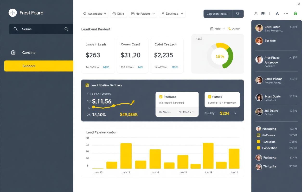 CRM / Dashboard Development Project — after Pacewalk